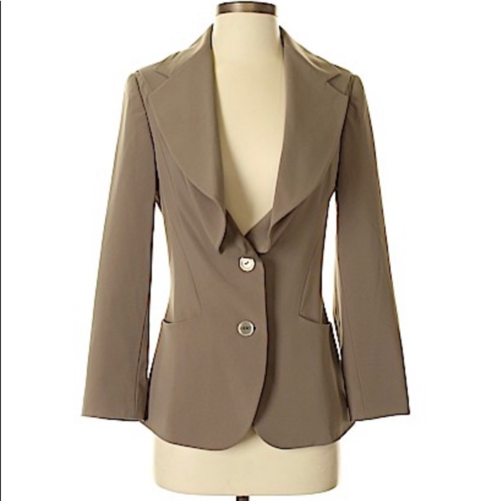Etcetera Blazer size 0 Tan/Brown